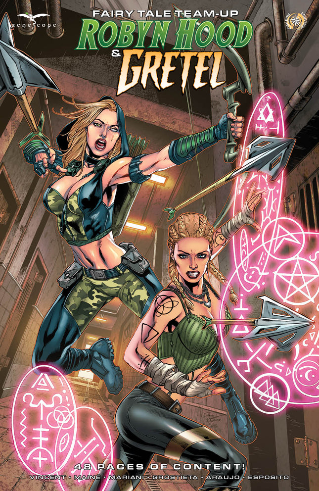 COMING APRIL 10TH: Fairy Tale Team-Up: Robyn Hood & Gretel - Zenescope Entertainment Inc