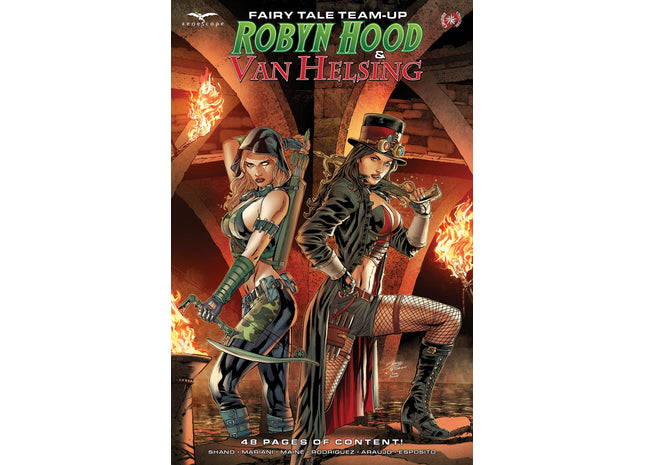 Fairy Tale Team-Up: Robyn Hood & Van Helsing - Zenescope Entertainment Inc