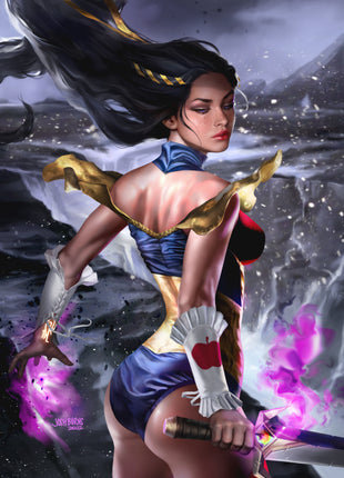 Josh Burns - Featured Character Skye V267C - Art Print - Zenescope Entertainment Inc