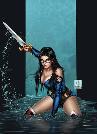 Mike Krome - Sela Art Print