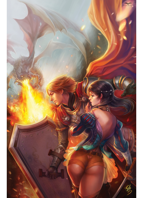 Fan Yang - Grimm Fairy Tales #61 Art Print - Zenescope Entertainment Inc