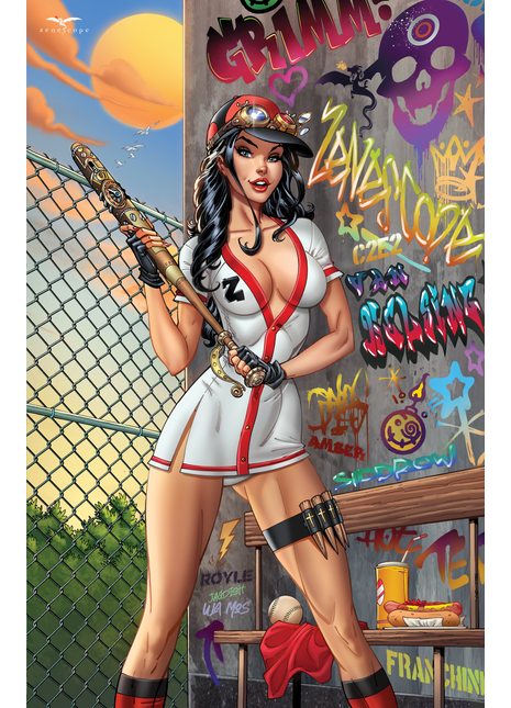 John Royle - Baseball Art Print - Zenescope Entertainment Inc