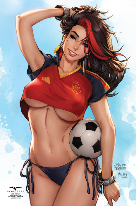 Mike DeBalfo - 2026 World Cup Collectible Cover #5 - LE 150