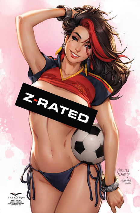 Mike DeBalfo - 2026 World Cup Collectible Cover #5 - LE 50