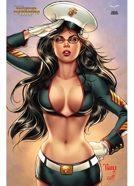 Billy Tucci - Wounded Warriors Special Retailer Incentive Collectible - Zenescope Entertainment Inc