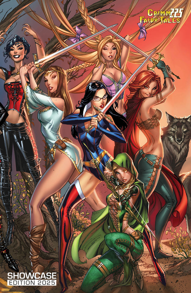 Grimm 100 Connecting 4-Cover Bundle Showcases - Zenescope Entertainment Inc