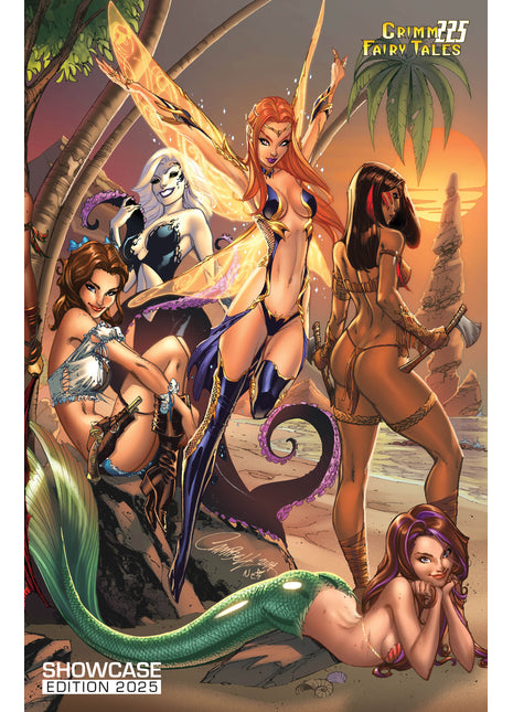 Grimm 100 Connecting 4-Cover Bundle Showcases - Zenescope Entertainment Inc