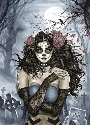 Mike Krome - 2025 Day of the Dead Mystere - Art Print - Zenescope Entertainment Inc