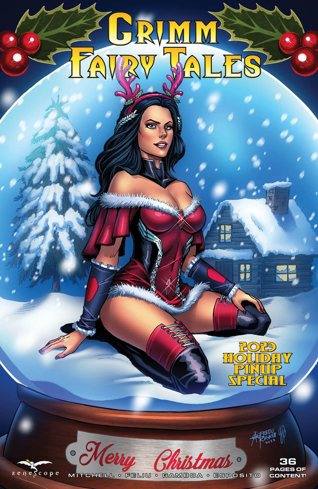 COMING DECEMBER 13TH: Grimm Fairy Tales 2023 Holiday Pinup Special - Zenescope Entertainment Inc