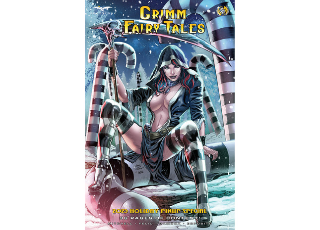 COMING DECEMBER 13TH: Grimm Fairy Tales 2023 Holiday Pinup Special - Zenescope Entertainment Inc