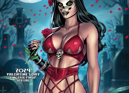 COMING FEBRUARY 14TH: Grimm Fairy Tales 2024 Valentine's Day Lingerie Pinup Special - Zenescope Entertainment Inc