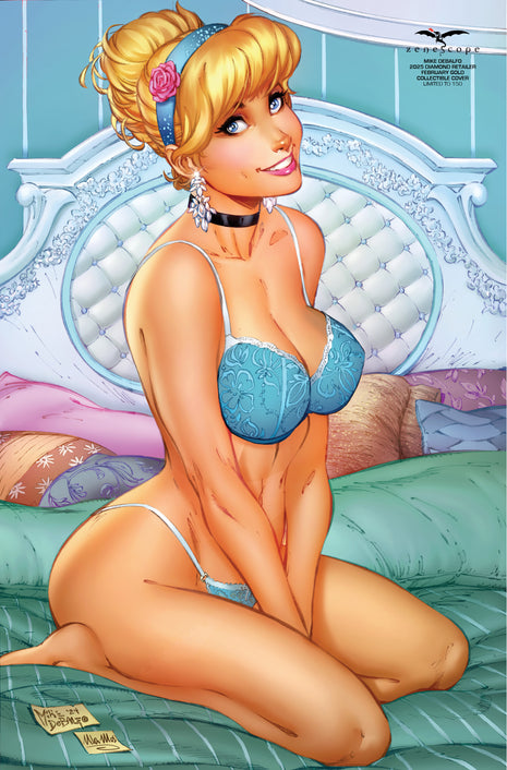 Mike DeBalfo - 2025 Diamond Retailer February Gold Collectible Cover - LE 150 - Zenescope Entertainment Inc