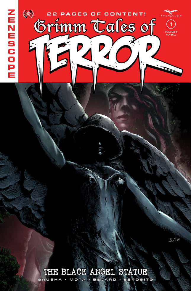 Grimm Tales of Terror: Vol. 5 #1 - The Black Angel Statue - Zenescope Entertainment Inc