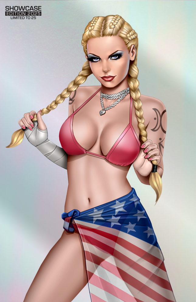 Keith Garvey - Independence Day Holofoil Showcase Set - LE 25 - Zenescope Entertainment Inc