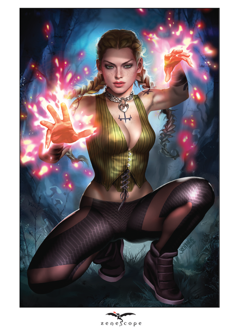 Josh Burns - Gretel Mini Art Print - Zenescope Entertainment Inc