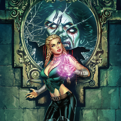 Mike Krome - Featured Artist Gretel Bloody Mary - Mini Art Print - Zenescope Entertainment Inc
