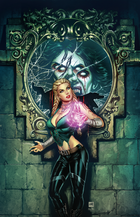 Mike Krome - Featured Artist Gretel Bloody Mary - Mini Art Print - Zenescope Entertainment Inc