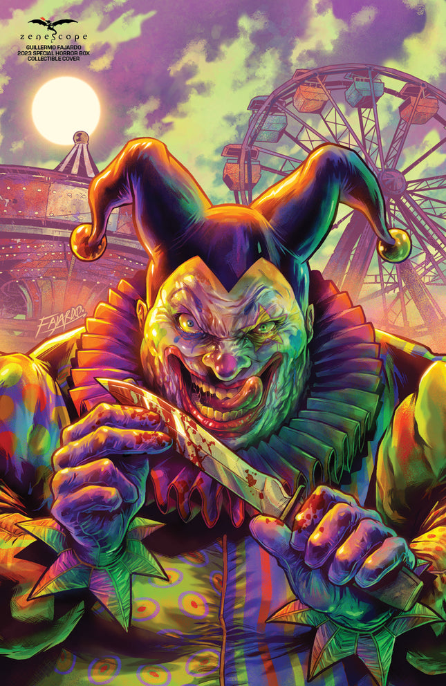Guillermo Fajardo - 2023 Special Horror Box Collectible Cover - Limited to 250 - Zenescope Entertainment Inc