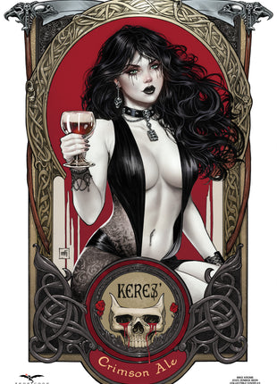 Mike Krome - 2025 Zenbox Beer Collectible # 3 LE 100 - Zenescope Entertainment Inc