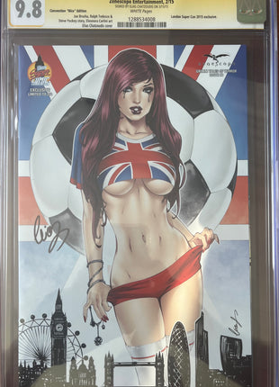 Elias Chatzoudis London Super Con Exclusive CGC 9.8 - Signed Edition