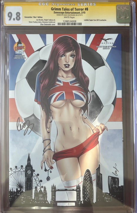 Elias Chatzoudis London Super Con Exclusive CGC 9.8 - Signed Edition