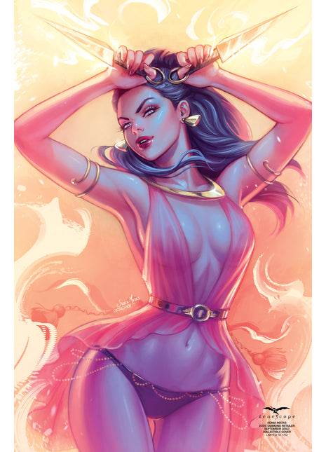 Sonia Matas - 2025 Diamond Retailer September Gold Collectible Cover - LE 150 - Zenescope Entertainment Inc