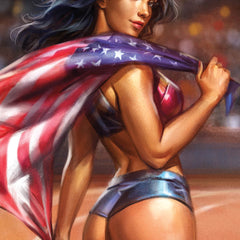 Ian MacDonald - 2024 Olympic Track & Field Collectible Cover - LE 225 - Zenescope Entertainment Inc