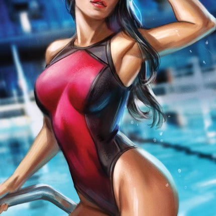 Ian MacDonald - 2024 Olympic Swimming Collectible Cover - LE 225 - Zenescope Entertainment Inc