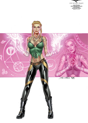 Igor Vitorino - 2025 Diamond Retailer April Bronze Collectible Cover - LE 400 - Zenescope Entertainment Inc