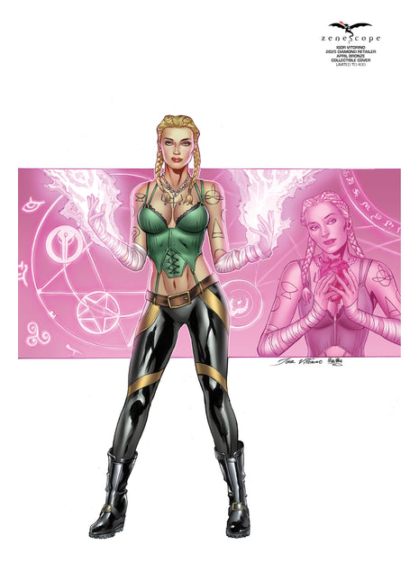 Igor Vitorino - 2025 Diamond Retailer April Bronze Collectible Cover - LE 400 - Zenescope Entertainment Inc