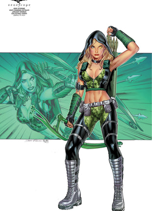 Igor Vitorino - 2025 Diamond Retailer January Bronze Collectible Cover - LE 400 - Zenescope Entertainment Inc