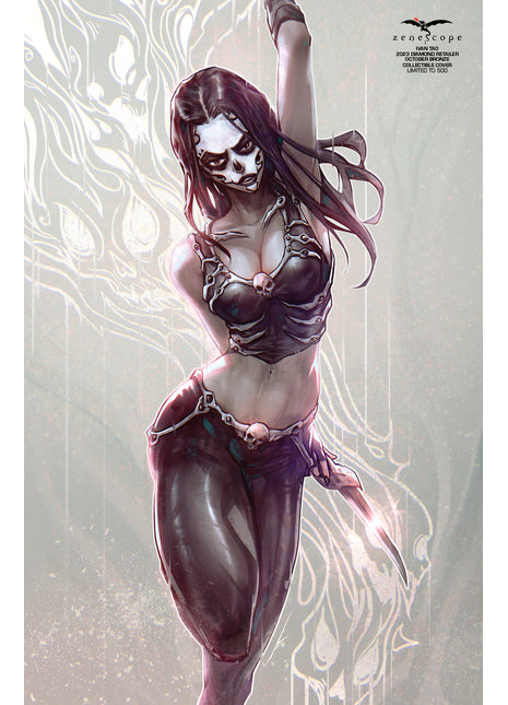 Ivan Tao - 2023 Diamond Retailer October Bronze Collectible Cover - Limited to 500 - Zenescope Entertainment Inc