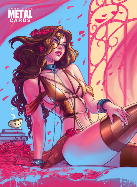 Leather Lace & Latex Metal Card Set - Zenescope Entertainment Inc