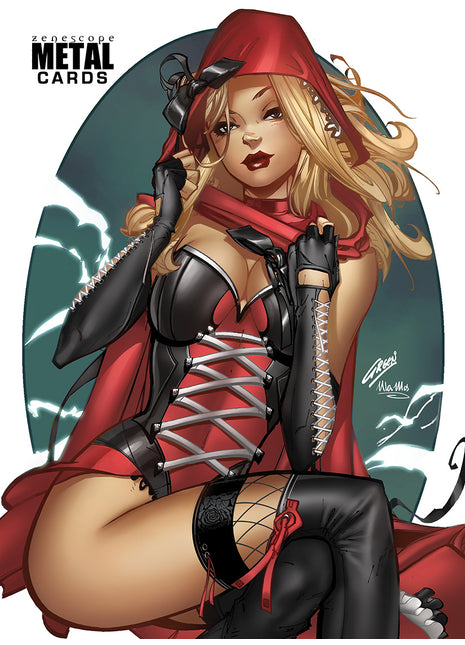 Paul Green - Red Riding Hood Metal Card - Zenescope Entertainment Inc