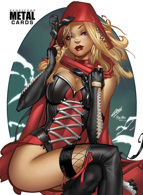 Paul Green - Red Riding Hood Metal Card - Zenescope Entertainment Inc