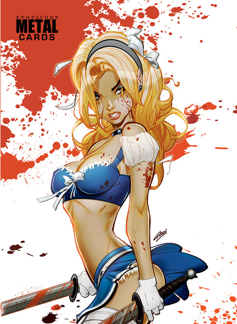 Paul Green - Cindy Metal Card - Zenescope Entertainment Inc