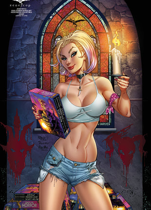 CGC 9.8 - John Royle - 2022 Horror Boxed Set Kickstarter Collectible Cover - LE 250 - Zenescope Entertainment Inc