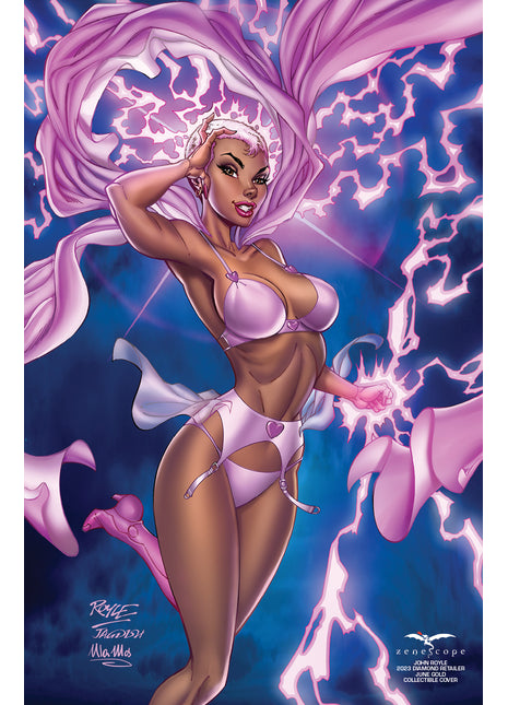John Royle - 2023 Diamond Retailer June Gold Collectible Cover - Limited to 199 - Zenescope Entertainment Inc