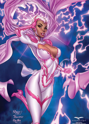 John Royle - 2023 Diamond Retailer June Silver Collectible Cover - Limited to 299 - Zenescope Entertainment Inc