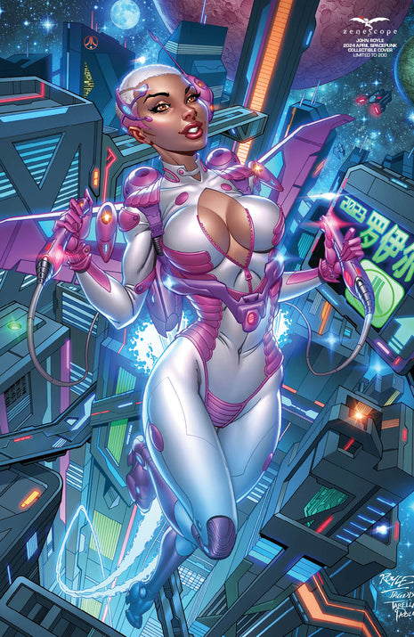John Royle - 2024 April Spacepunk Collectible - LE 200 - Zenescope Entertainment Inc