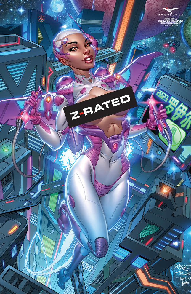 John Royle - 2024 April Spacepunk Collectible - LE 75 - Zenescope Entertainment Inc