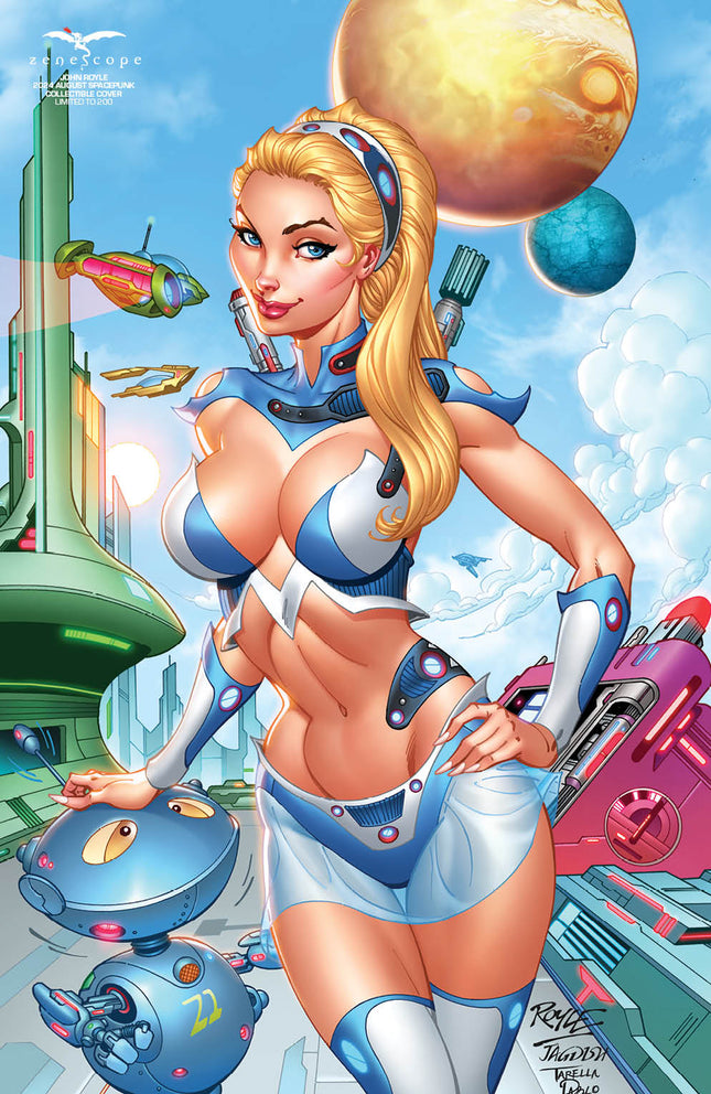 John Royle - 2024 August Spacepunk Collectible Cover - LE 200 - Zenescope Entertainment Inc