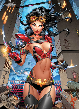 John Royle - 2024 February Spacepunk Collectible - LE 200 - Zenescope Entertainment Inc