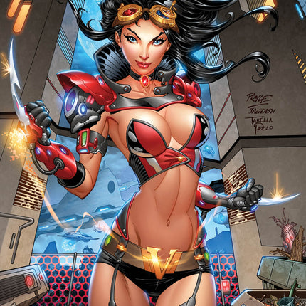 John Royle - Van Helsing SpacePunk Trading Card - LE 100 - Zenescope Entertainment Inc