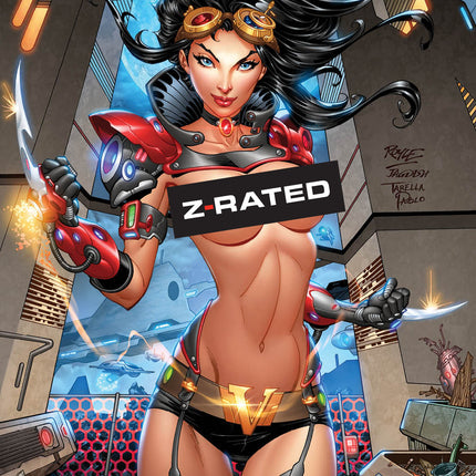 John Royle - Van Helsing SpacePunk Z-Rated Trading Card - LE 100 - Zenescope Entertainment Inc