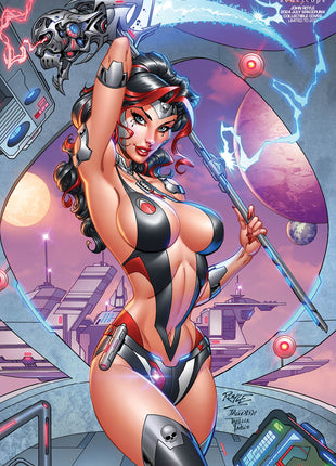 John Royle - 2024 July Spacepunk Collectible Cover - LE 200 - Zenescope Entertainment Inc