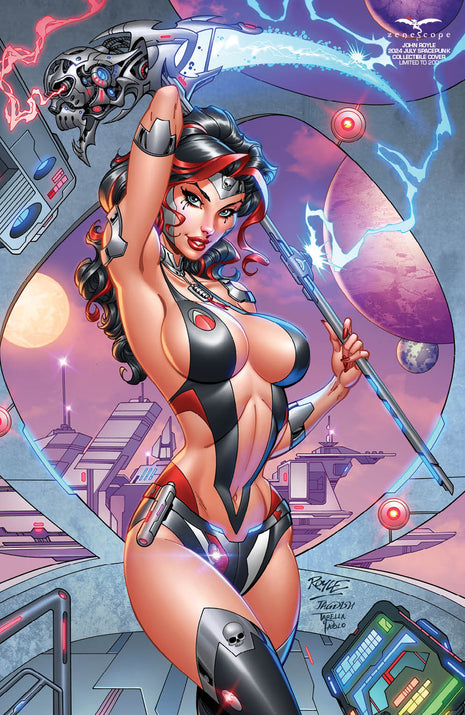 John Royle - 2024 July Spacepunk Collectible Cover - LE 200 - Zenescope Entertainment Inc