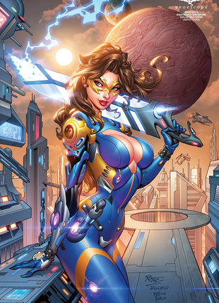 John Royle - 2024 March Spacepunk Collectible - LE 200 - Zenescope Entertainment Inc