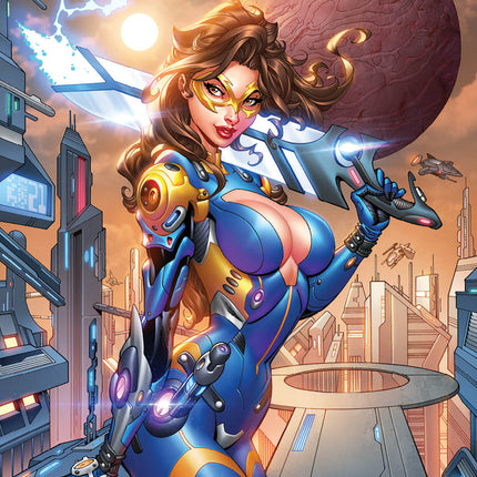 John Royle - 2024 March Spacepunk Collectible - LE 200 - Zenescope Entertainment Inc