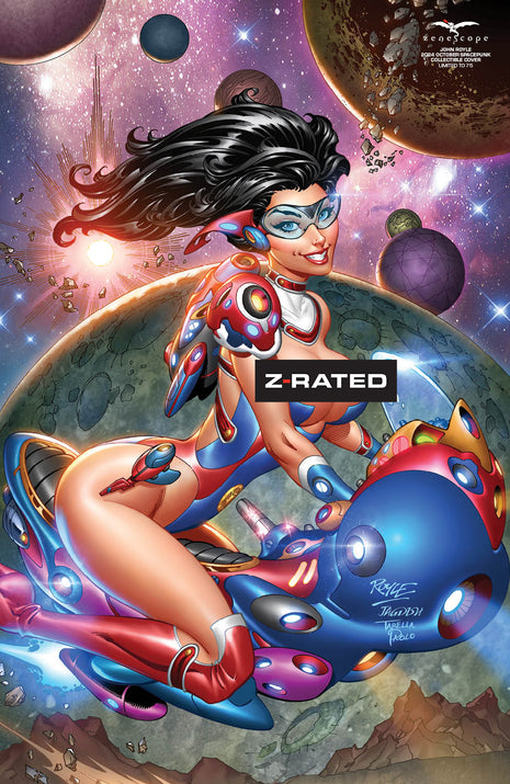John Royle - 2024 October Spacepunk Collectible Cover - LE 75 - Zenescope Entertainment Inc